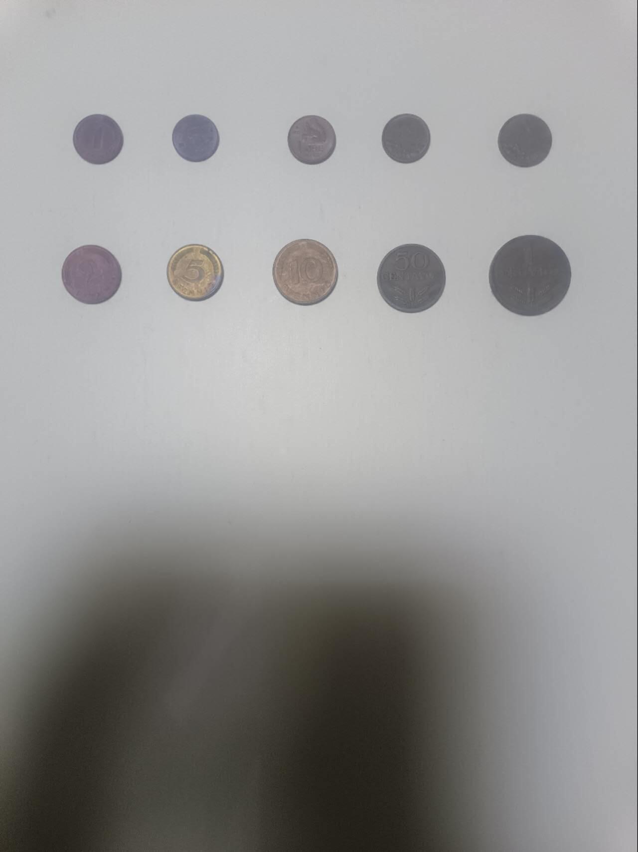 【20260418】非全新纸币和硬币第357场 欧洲国家10枚硬币