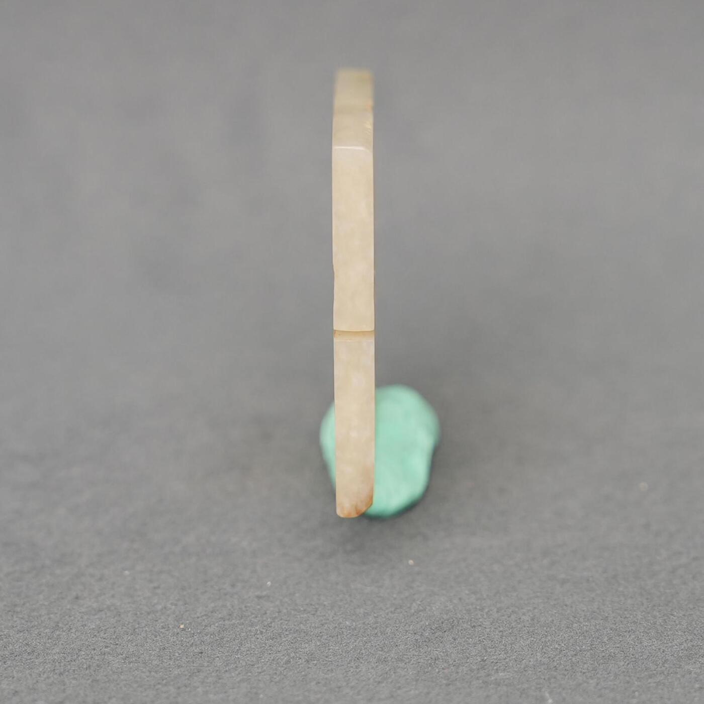  碧月说宝.韫玉流光-南京文物公司明清玉器专场（二） 玉工字佩