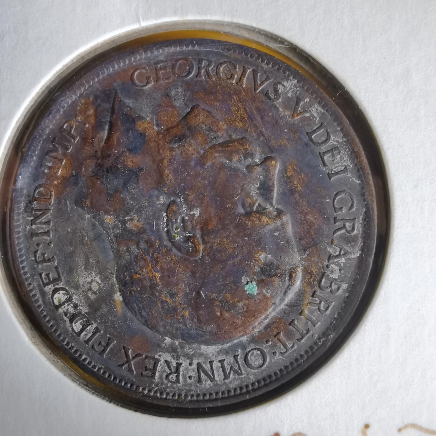 沼泽如烟--第1059场 英国1912年1便士