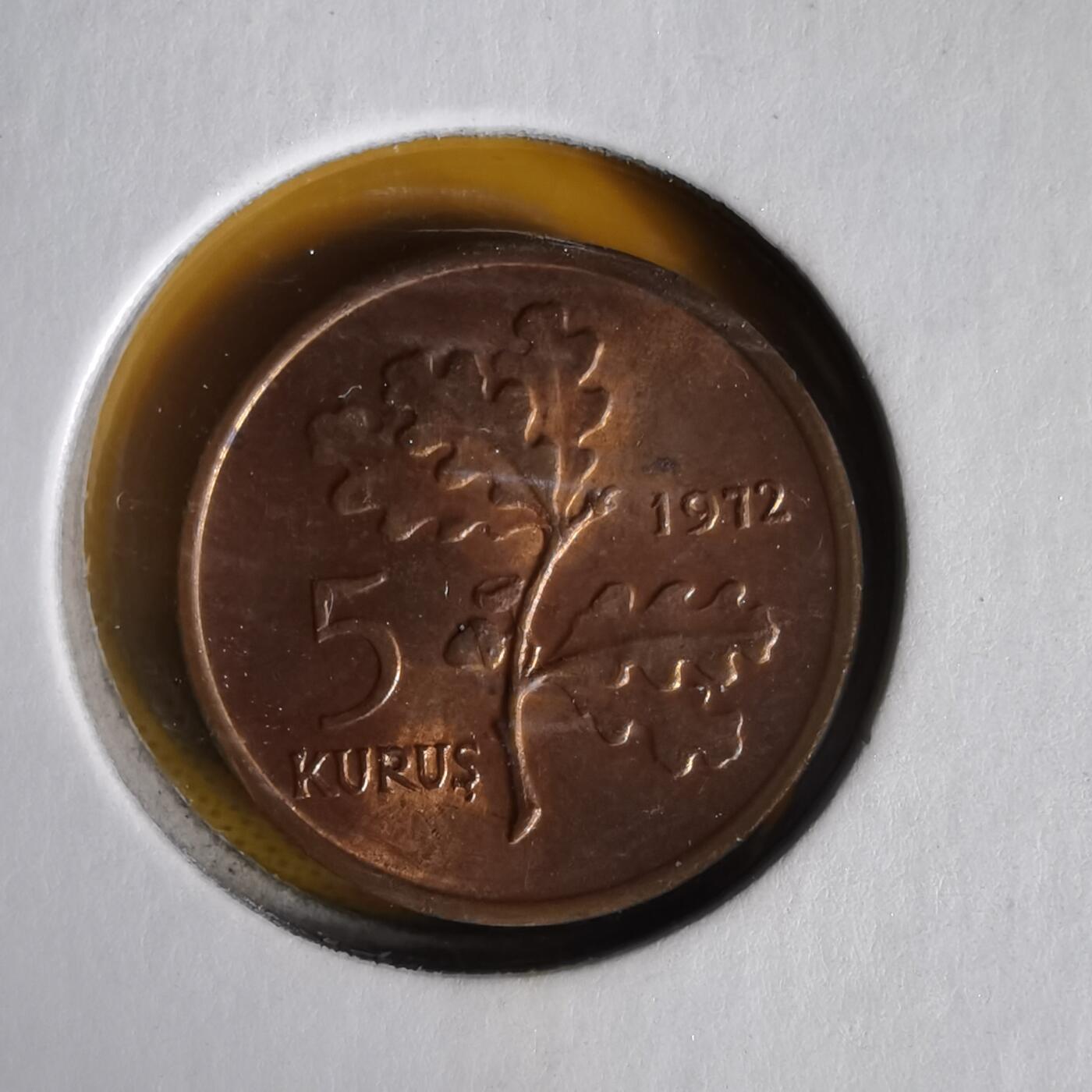 沼泽如烟--第1059场 土耳其1972年5库鲁