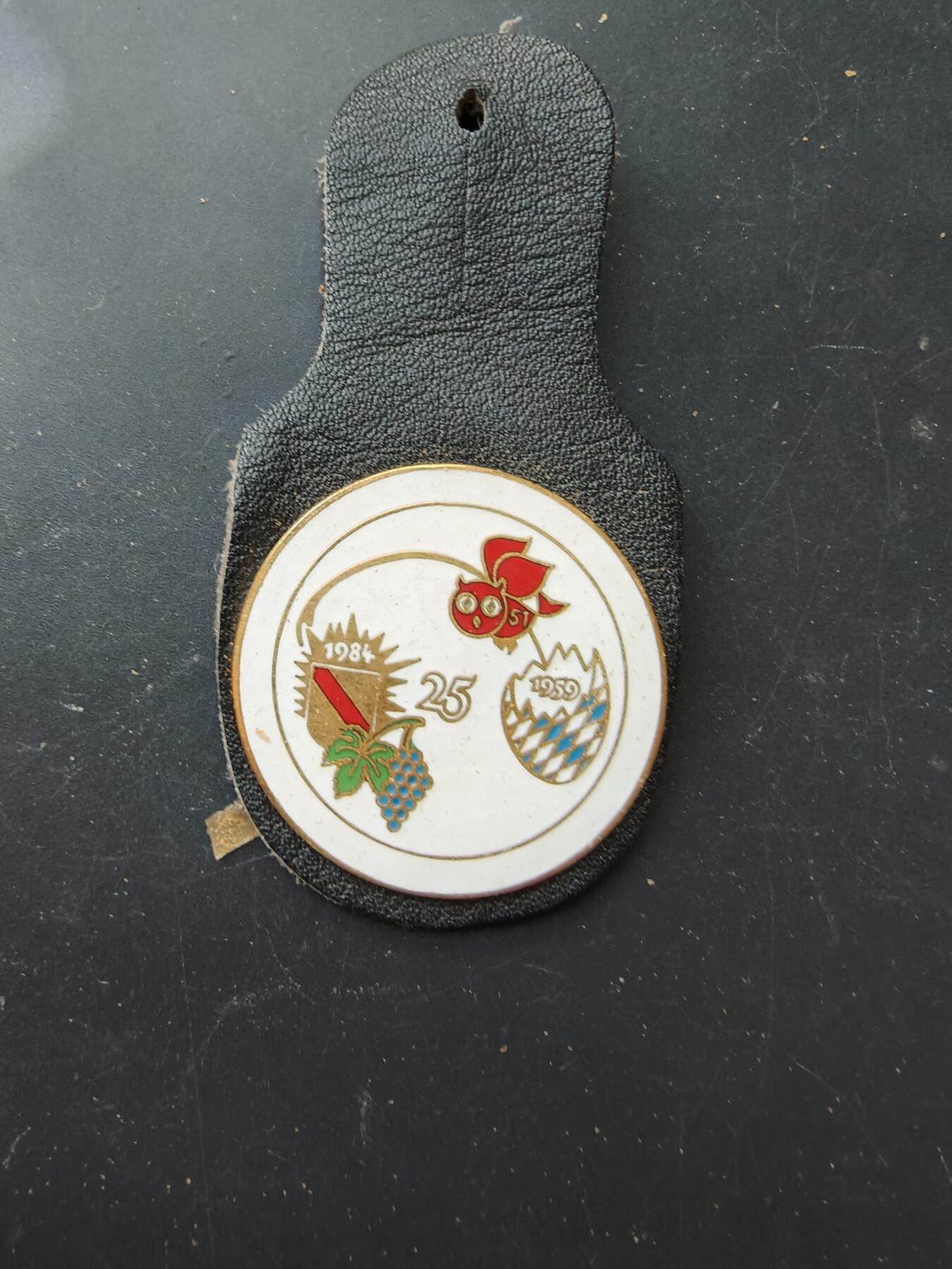 老王徽章第192期 德国联邦国防军空军第51“英默尔曼”侦察机联队成立25周年证章