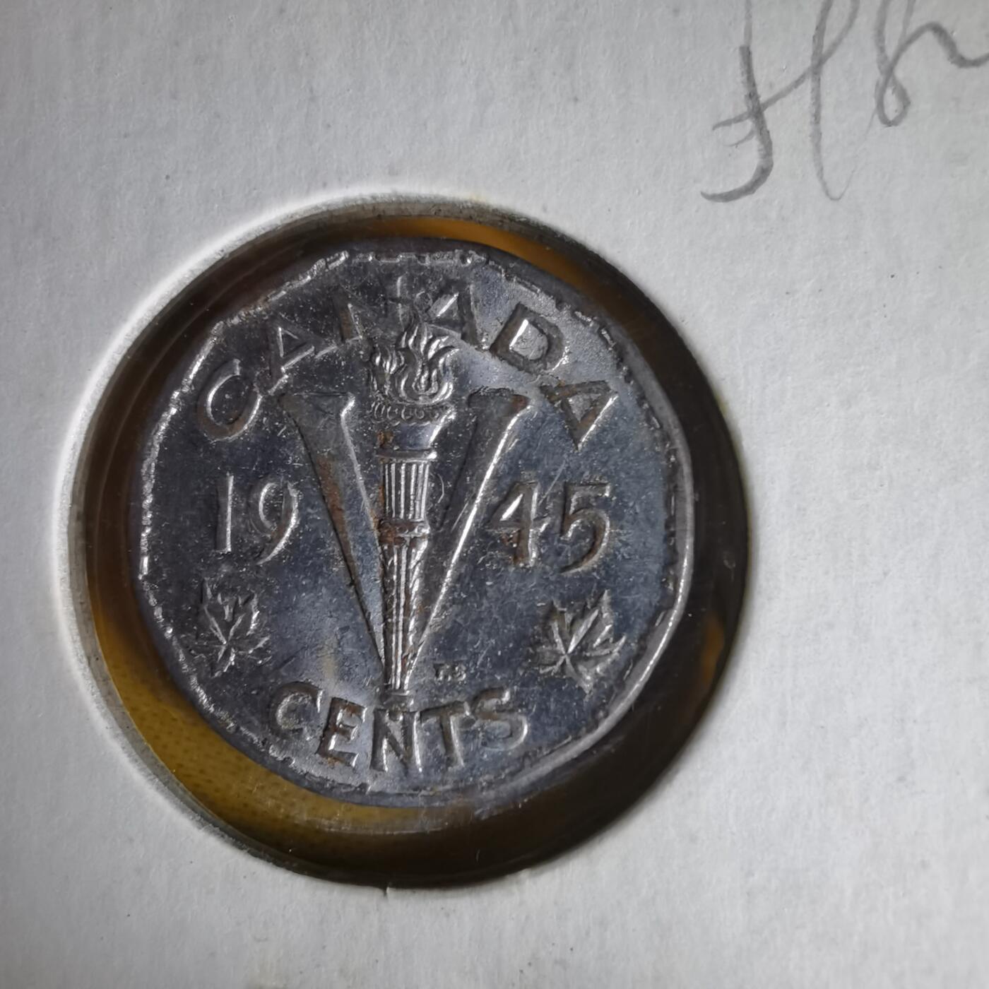 沼泽如烟--第1059场 加拿大1945年五分