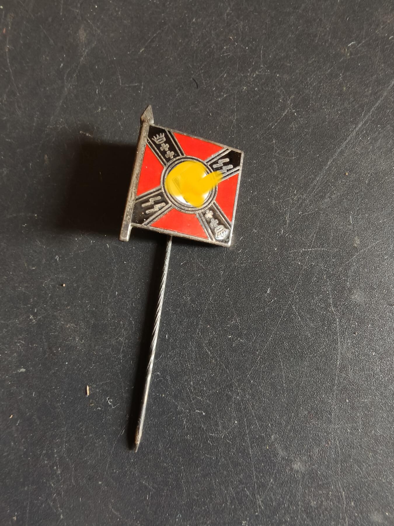 老王徽章第192期 德三SS但泽本土防卫部队针插