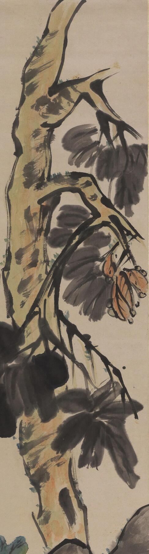 国有文物商店书画专场（六） 蒲华 梧桐