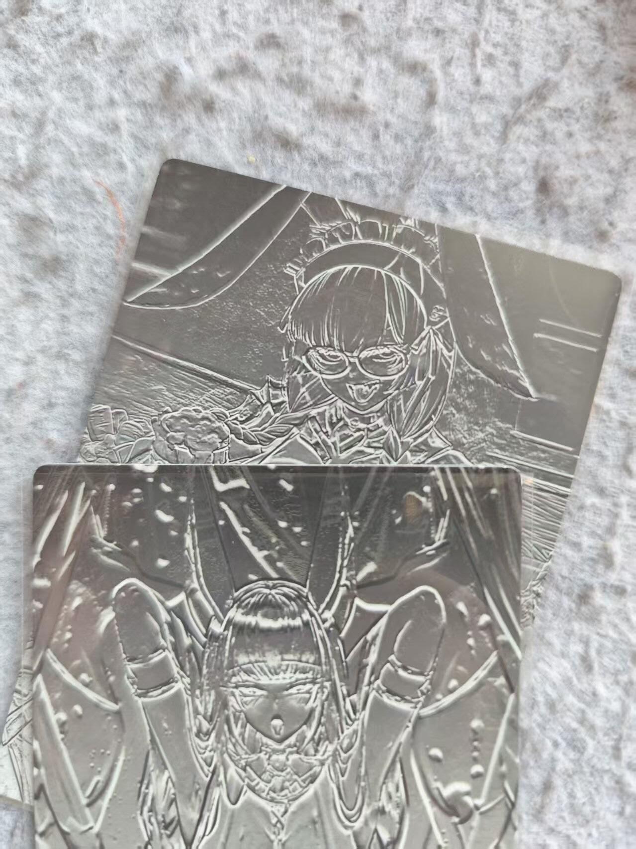 龙虎卡牌-八三场（满200元包邮，无佣金，每周六结拍，欢迎送拍） 粗闪2张 奇点 好看少女