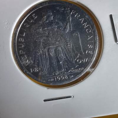 沼泽如烟--第1061场 - 法属新喀里多尼亚1998年2法郎