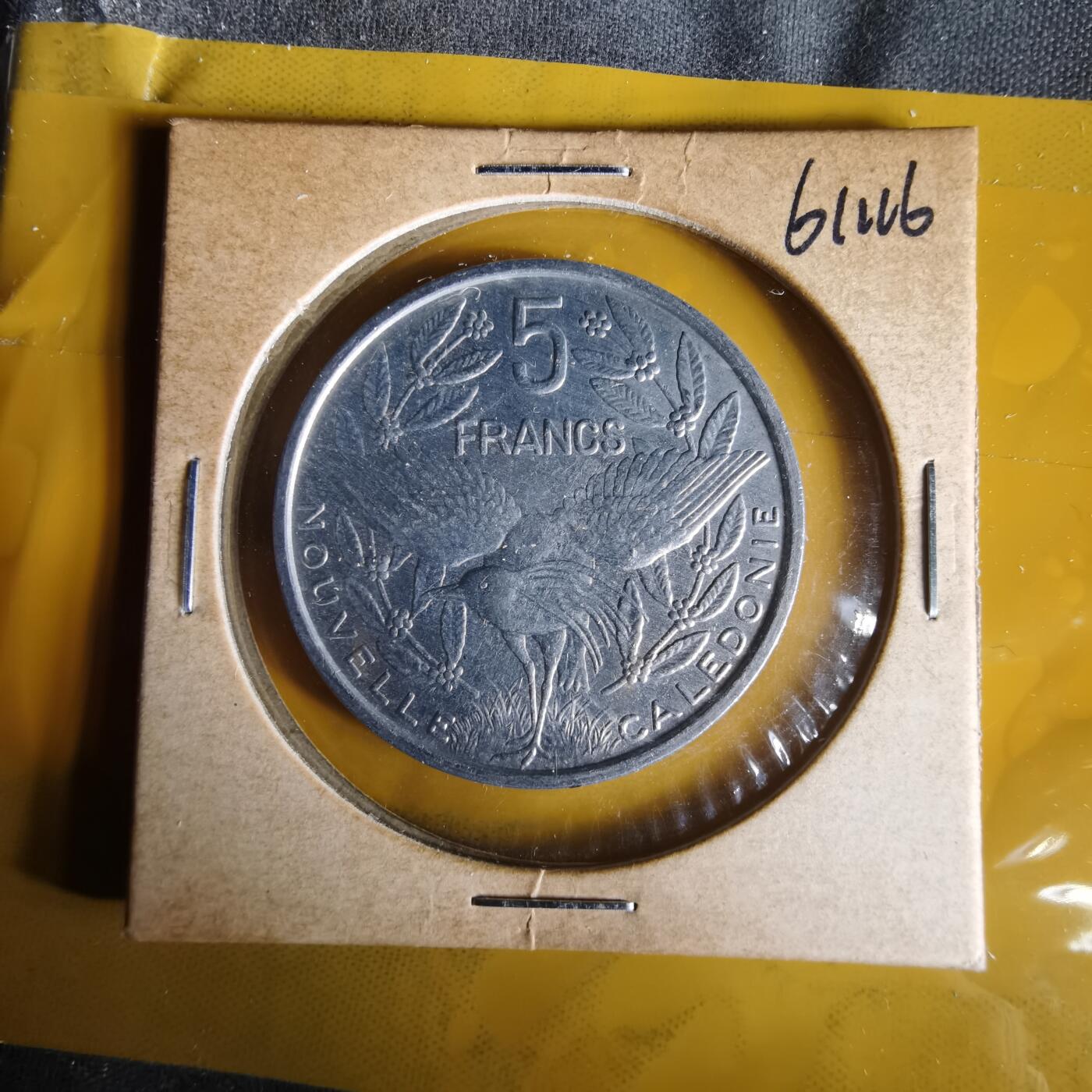 沼泽如烟--第1061场 法属新喀里多尼亚2004年5法郎