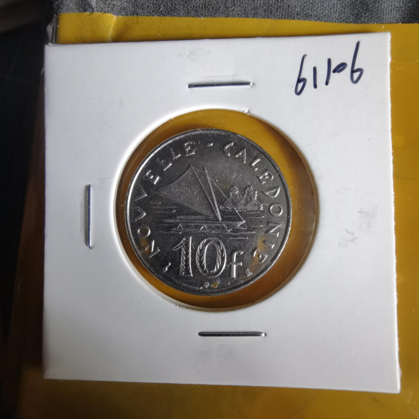 沼泽如烟--第1061场 法属新喀里多尼亚1998年10法郎