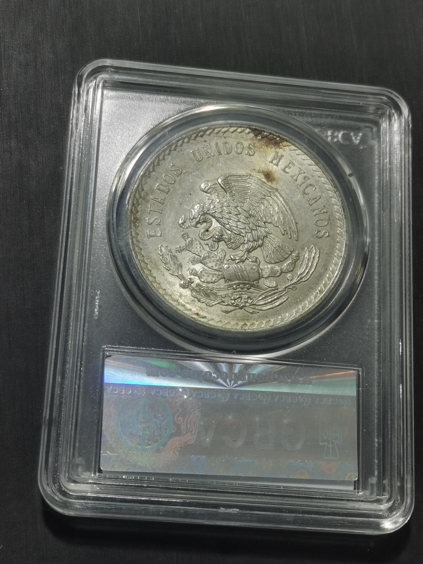 天下钱庄专场欢迎参拍 墨西哥印第安人酋长银币