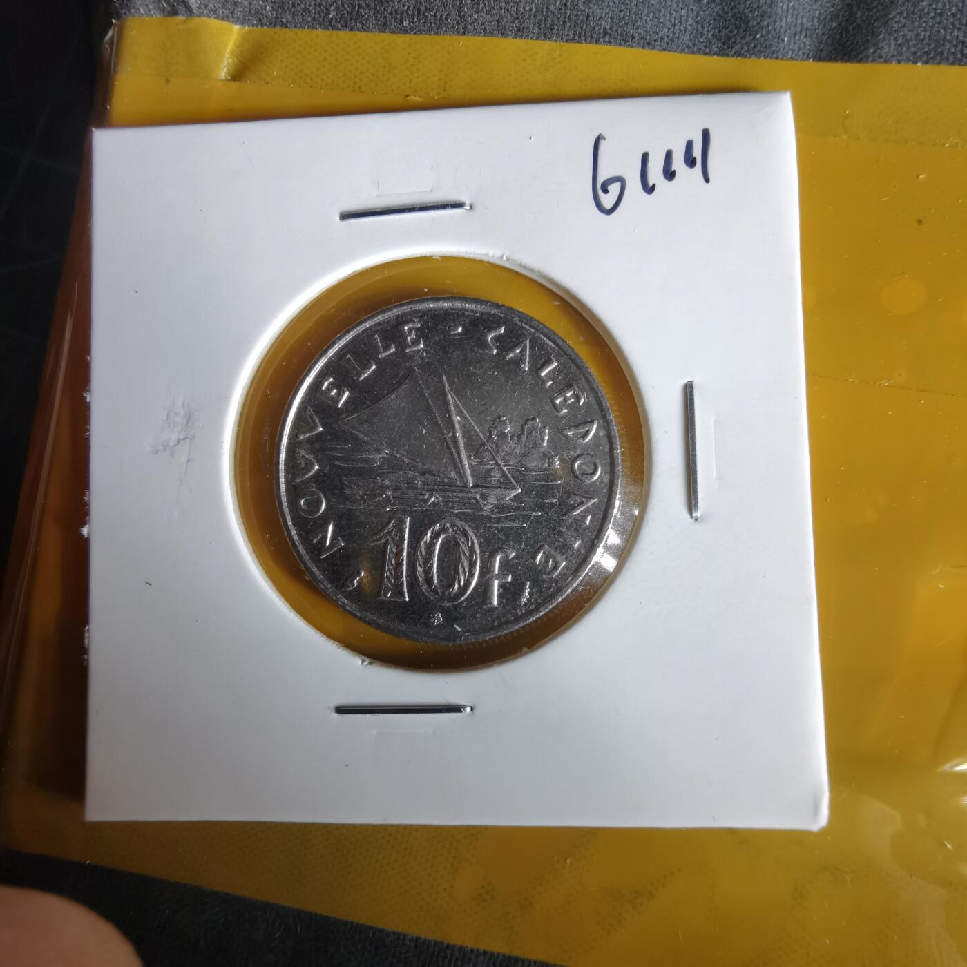 沼泽如烟--第1061场 法属新喀里多尼亚1992年10法郎