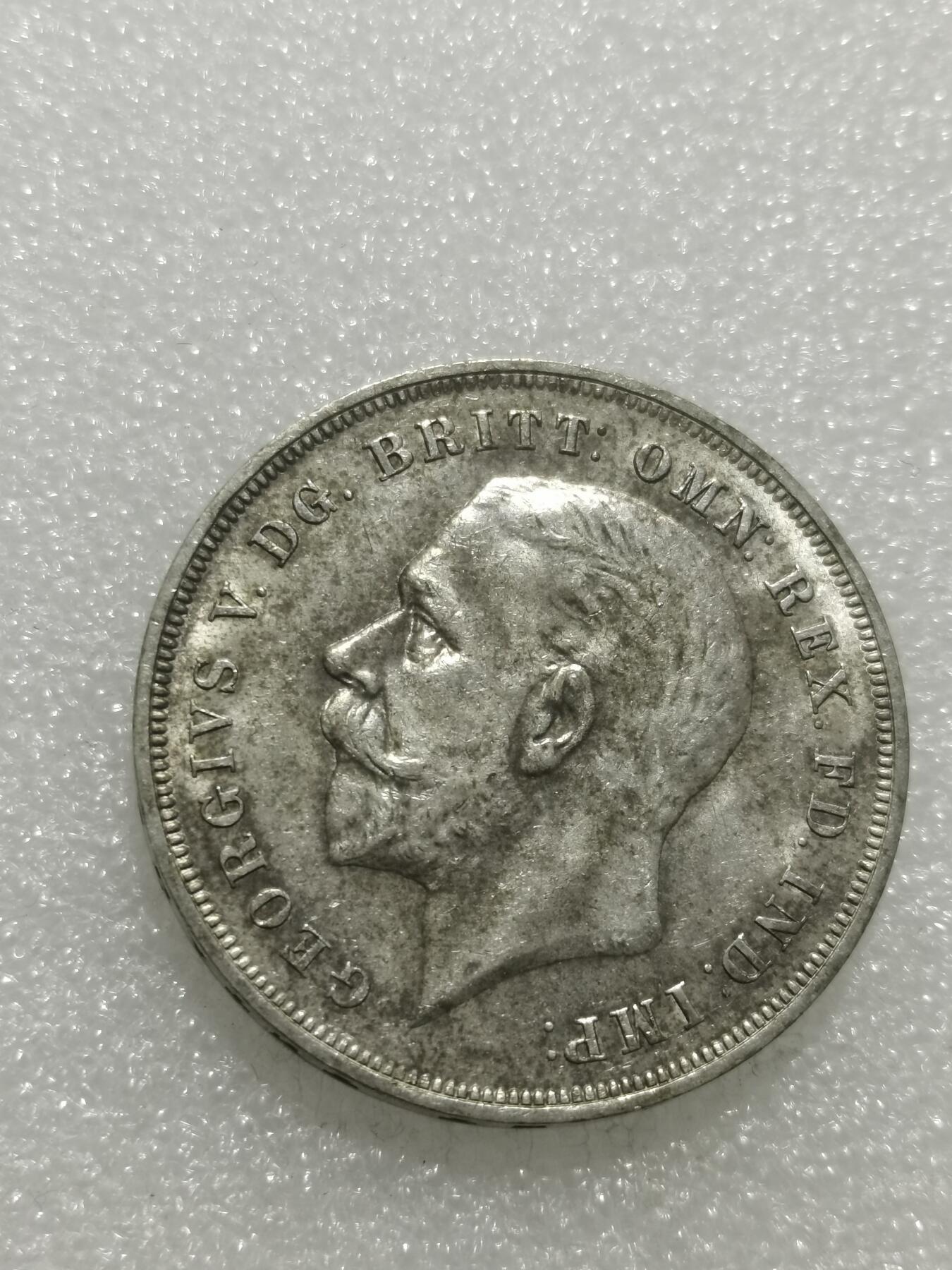 天下钱庄专场欢迎参拍 英国乔治五世木马剑银币