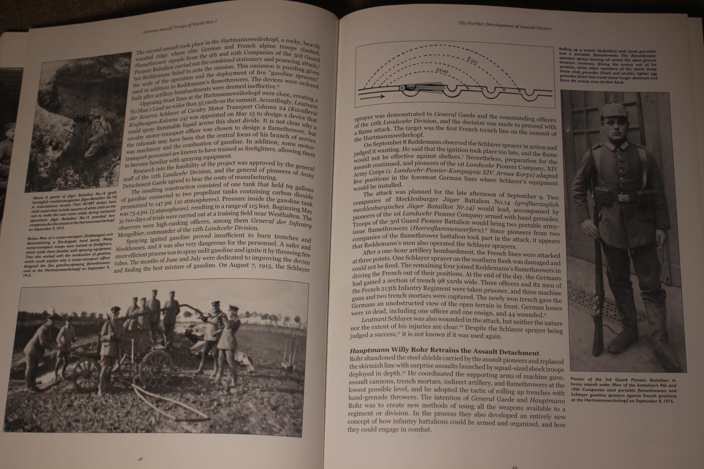 2026.4.21杂货小拍卖 《一战风暴突击队》，schiffer出版社出品，全书337页，详细介绍了突击的历史渊源，战术，武器装备，奖章制服等，硬壳封面遗失，内页完好