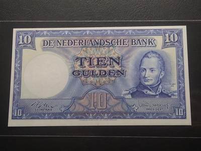 2026四月第三期，总第224期 荷兰1949年10盾AUNC 威廉一世国王