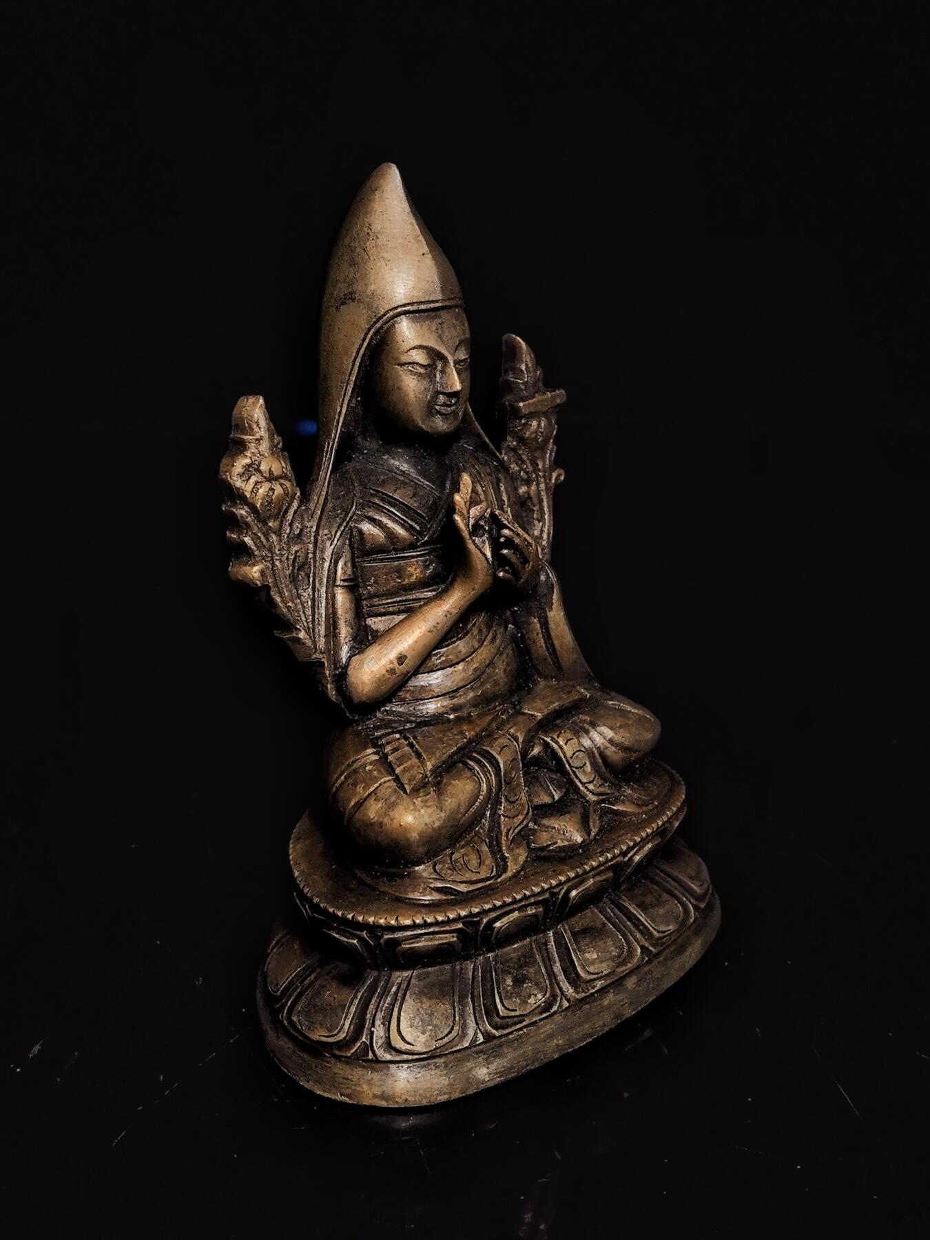 碧月说宝.雪域莲花开（二） 清代 宗喀巴上师像