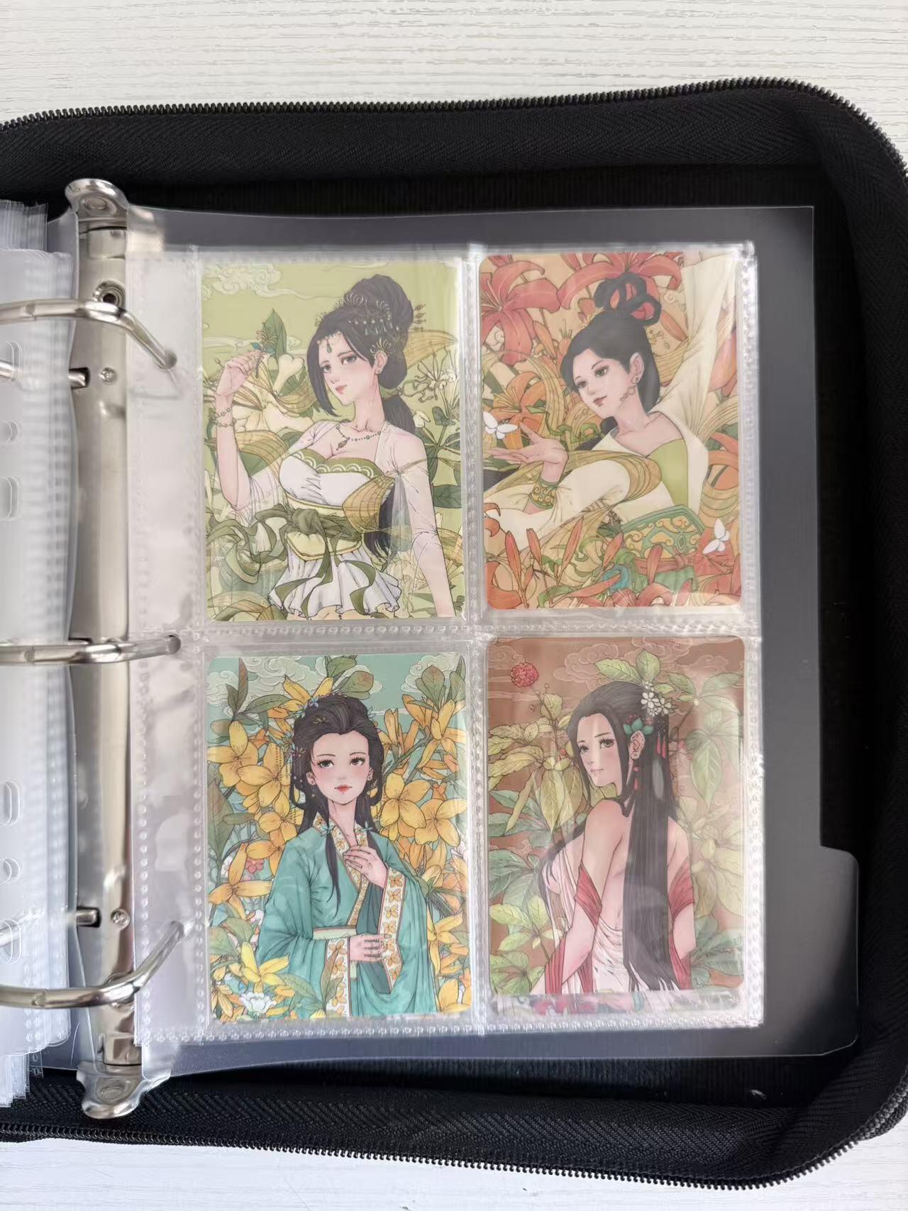 NO.30 好又多金牌大场，每周一站式配齐，方便凑单！（周6晚9点截拍，卖家送拍0抽成！） 【卡册】小花瓣 4宫卡册 D环 + 6张药香棉卡 送内页