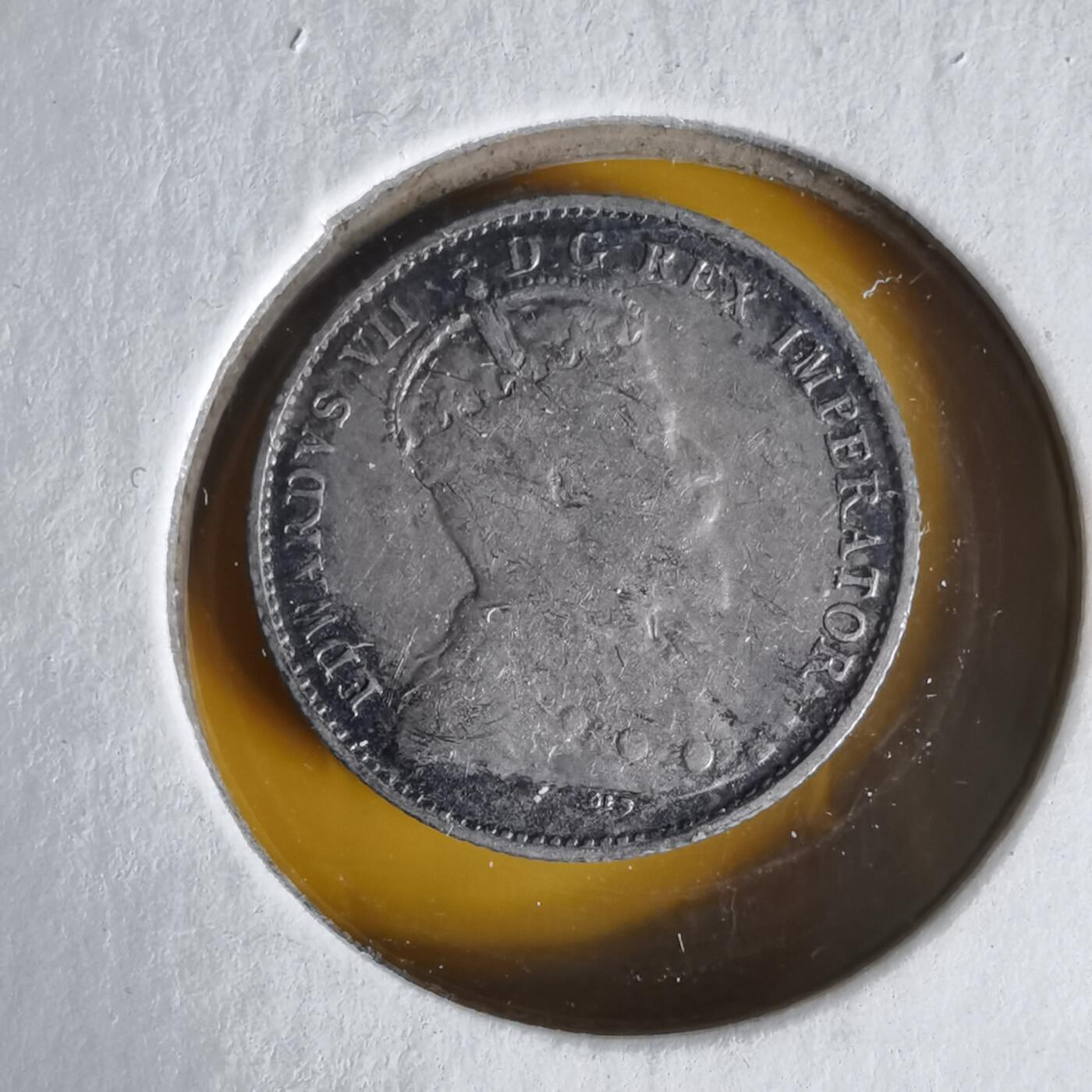 沼泽如烟--第1061场 加拿大1904年五分银币