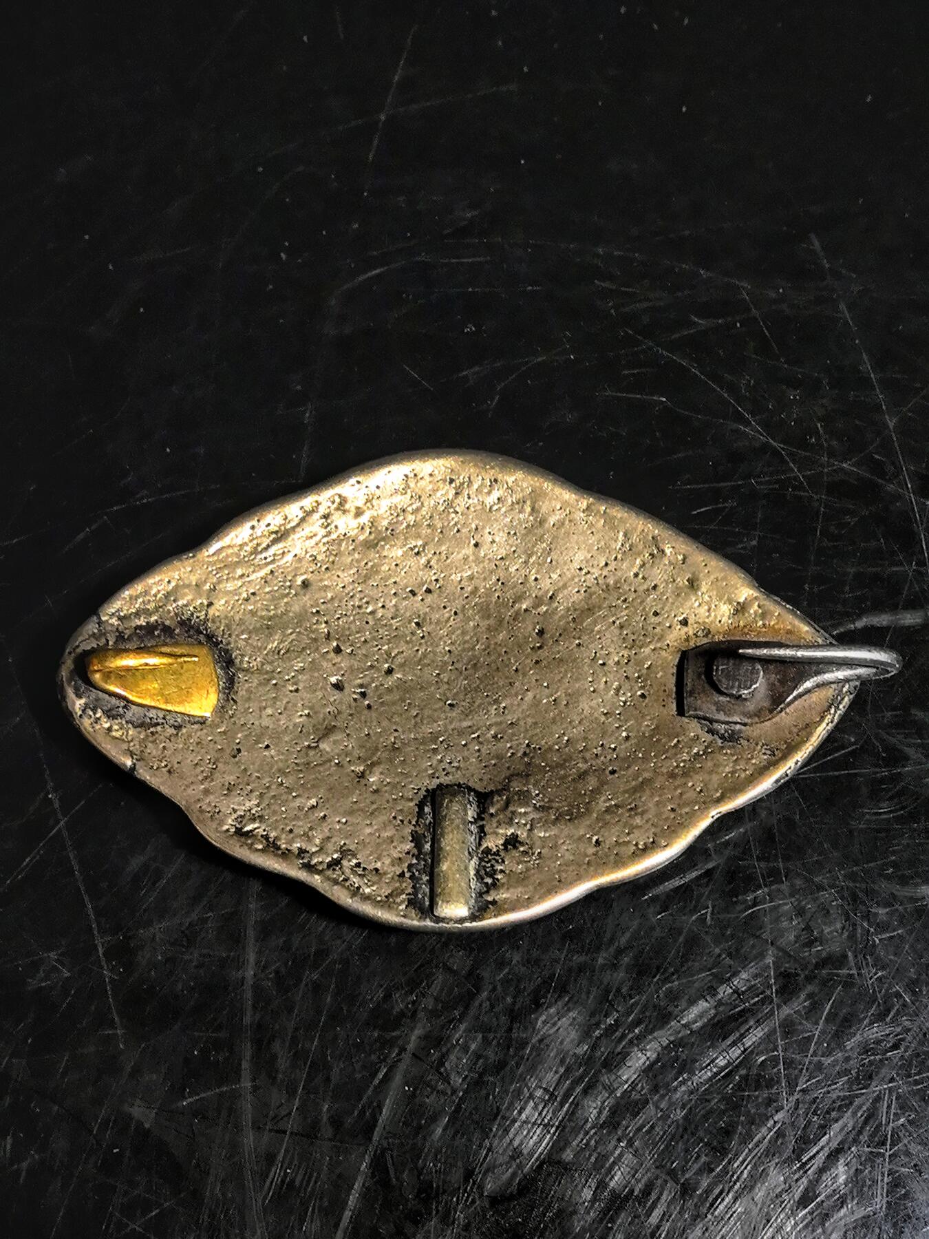 碧月说宝.雪域莲花开（二） 清代 银錾刻聚宝盆缠枝纹带扣