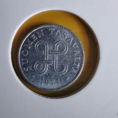 沼泽如烟--第1060场 - 芬兰1971年1芬尼