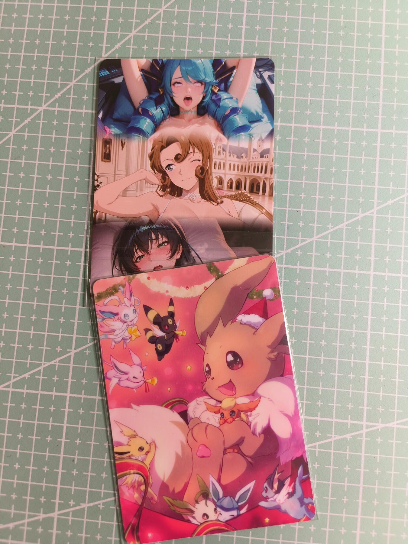 C先生卡牌 第27期 持续收拍品中…零手续费代拍 【彩闪】动漫 卡通  2张 艺术