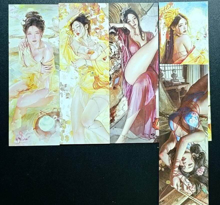 天玑星卡拍第188期《4.20周一截拍》持续收拍收评中 满赠卡需备注 焱卡文化 人间传 书签 五张