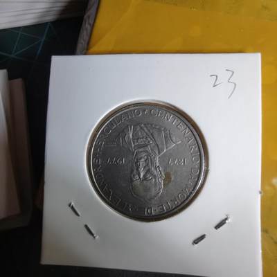 沼泽如烟--第1060场 葡萄牙1977年25埃斯库多纪念币