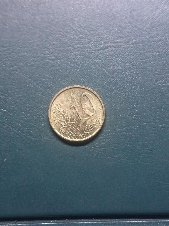 松南世界钱币——260416 意大利10分欧元好品相铜币