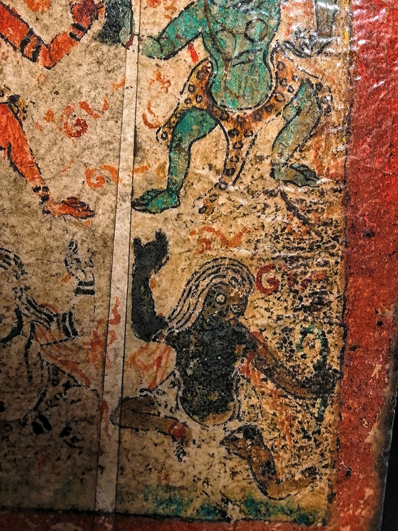 碧月说宝.雪域莲花开（二） 清代 藏传明清四护法忿怒尊唐卡（纸本小扎卡）