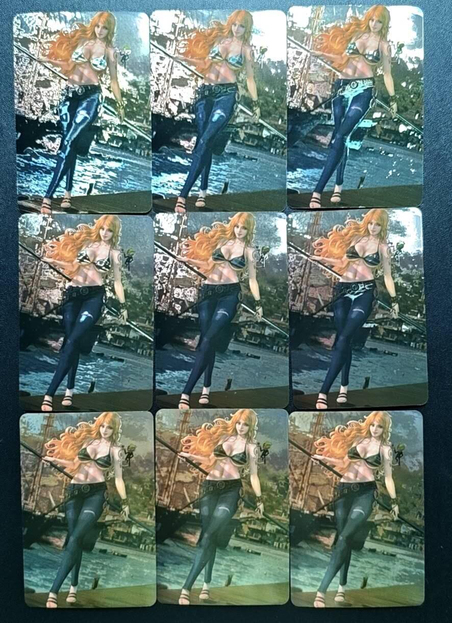 天玑星卡拍第188期《4.20周一截拍》持续收拍收评中 满赠卡需备注 宁缺卡牌 海贼王 娜美 光刻 九张 自制卡