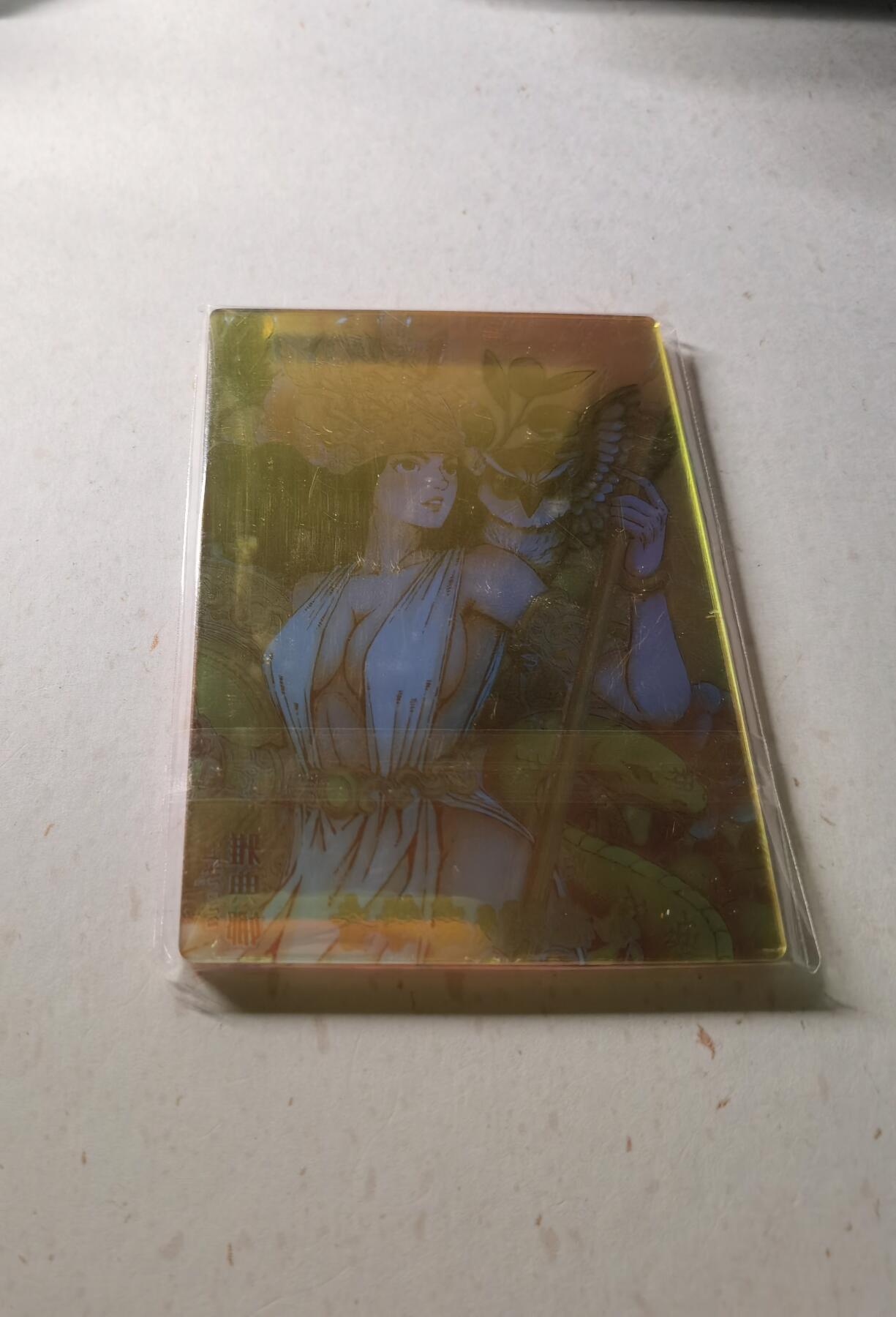 蜂潮卡牌  拍卖002期  （4月20日  21点  截拍） 小花瓣艺术文创  雅典娜  亚克力