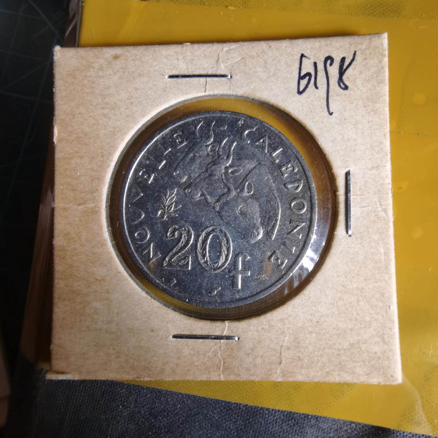 沼泽如烟--第1061场 法属新喀里多尼亚1991年20法郎