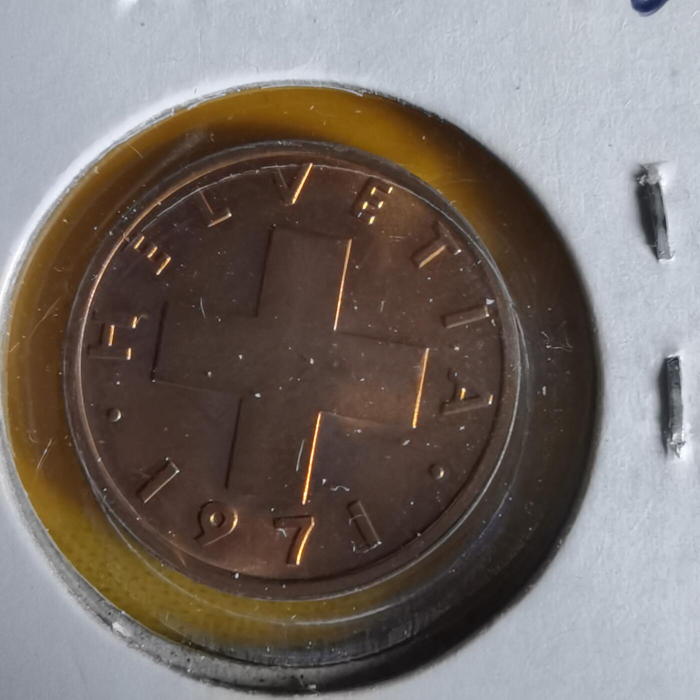 沼泽如烟--第1061场 瑞士1971年一分