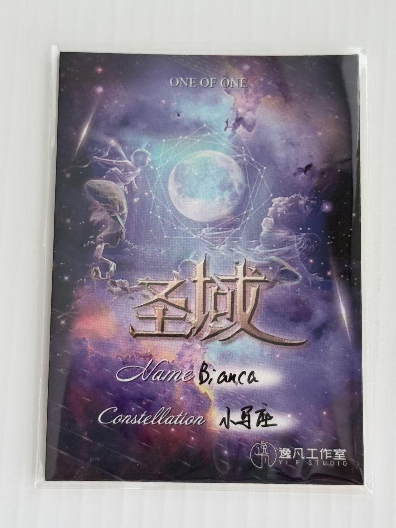 NO.30 好又多金牌大场，每周一站式配齐，方便凑单！（周6晚9点截拍，卖家送拍0抽成！） 【1/1手绘卡】圣域 画师Bianca（圣白）精品手绘卡 小马座 梦幻