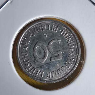 沼泽如烟--第1060场 德国1990年50芬尼