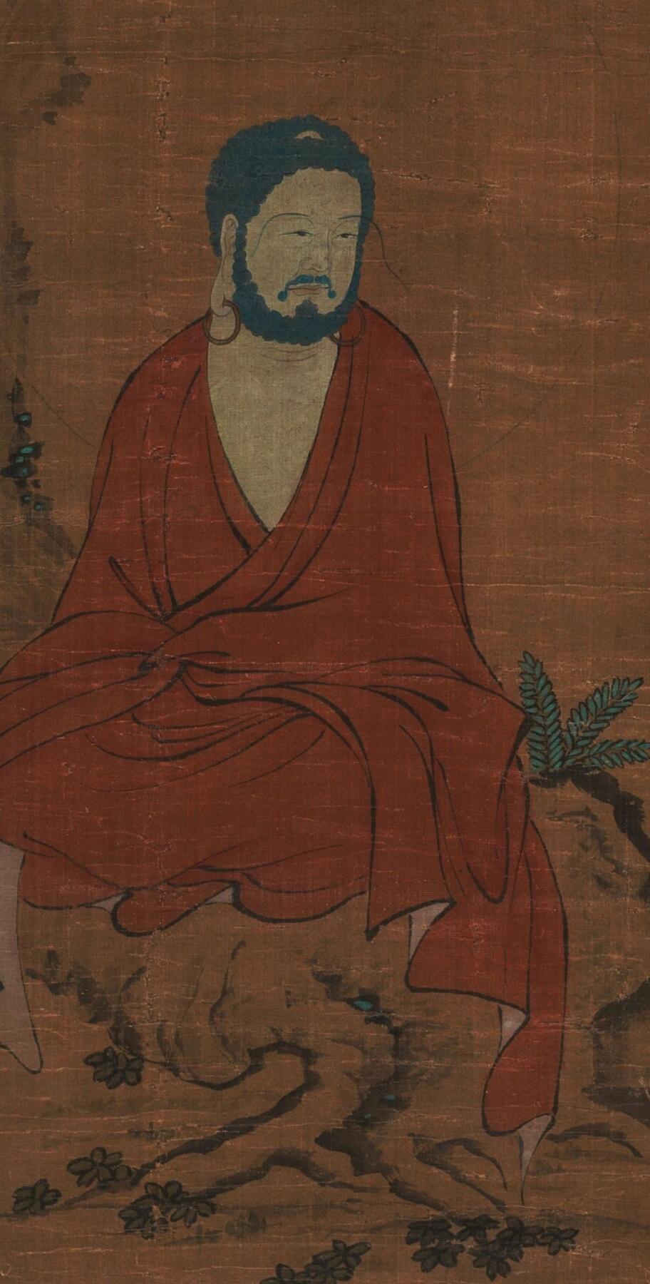 碧月说宝. 近现代书画专场（十） 佚名 悟道图