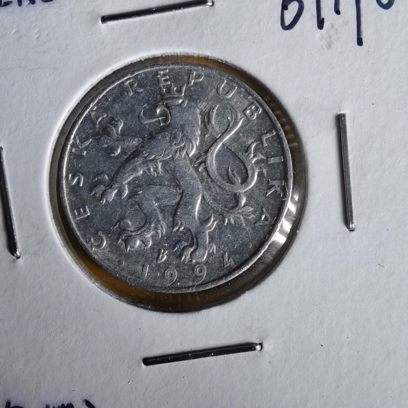 沼泽如烟--第1061场 捷克1994年50赫勒