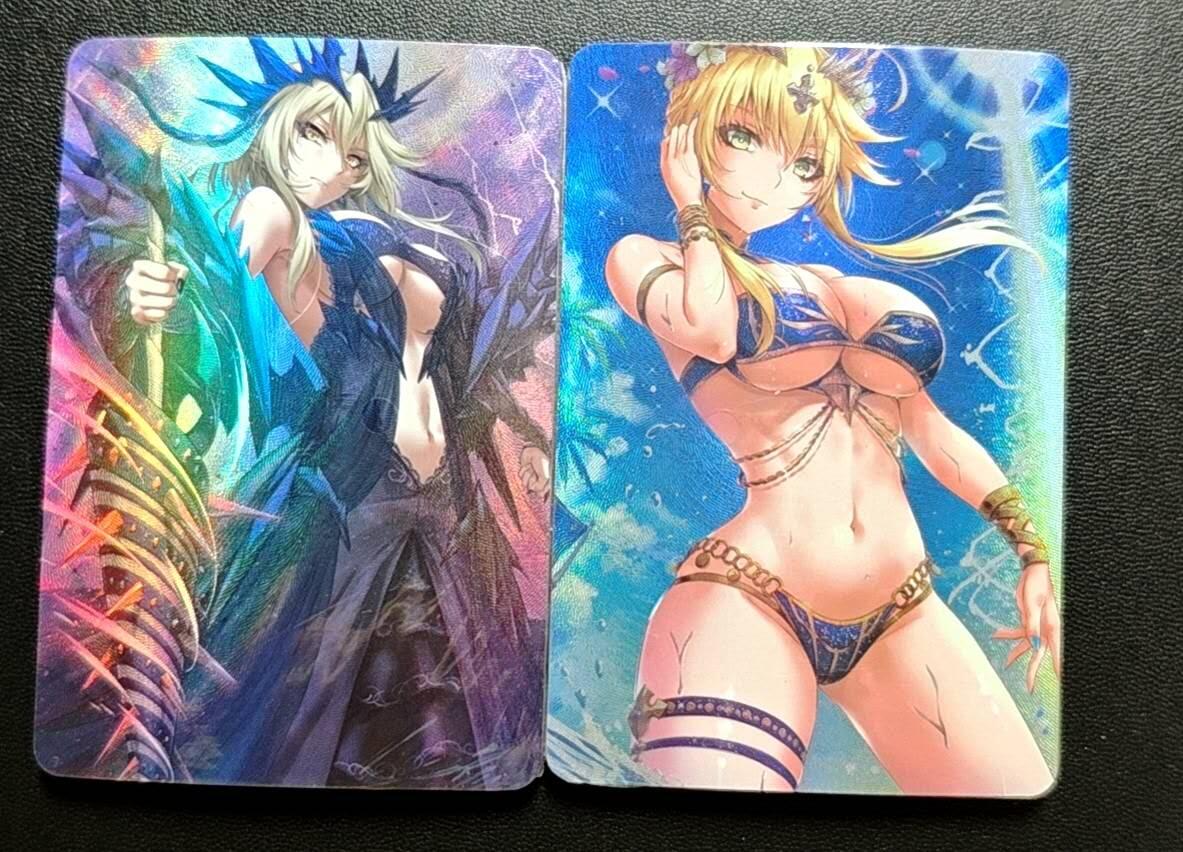 天玑星卡拍第188期《4.20周一截拍》持续收拍收评中 满赠卡需备注 Fate/Grand Order 阿尔托莉雅·潘德拉贡 粗彩 两包未拆封