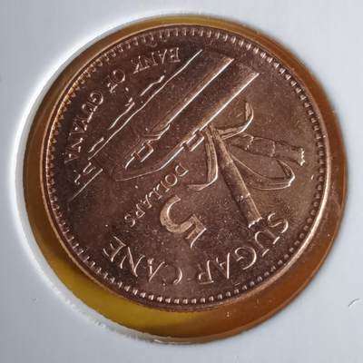 沼泽如烟--第1060场 圭亚那2019年五元