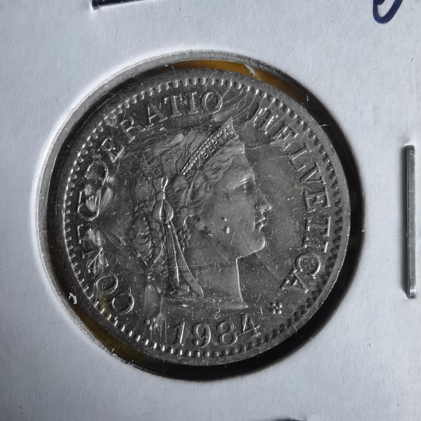 沼泽如烟--第1061场 瑞士1984年10分