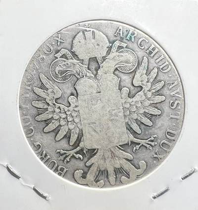 1780 年版 奥地利玛丽亚・特蕾西亚 1 泰勒大银币 833 银 哈布斯堡王朝 欧洲贸易大银洋 1780 年版 奥地利玛丽亚・特蕾西亚 1 泰勒大银币 833 银 哈布斯堡王朝 欧洲贸易大银洋