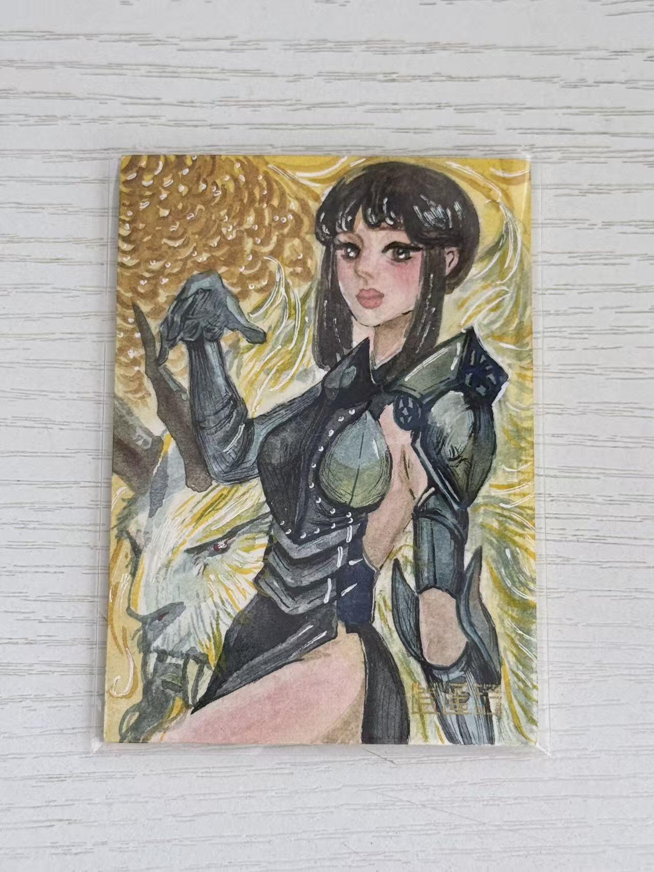 NO.30 好又多金牌大场，每周一站式配齐，方便凑单！（周6晚9点截拍，卖家送拍0抽成！） 【1/1手绘卡】画师木木 精品手绘卡 面具之下