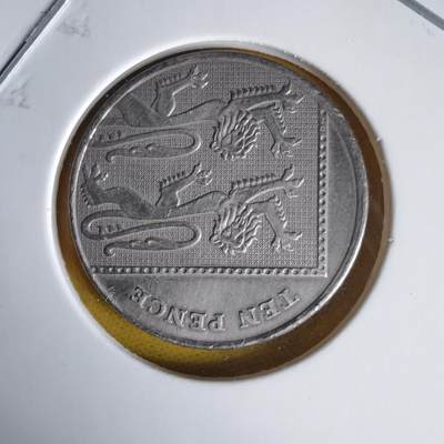 沼泽如烟--第1060场 英国2009年10便士