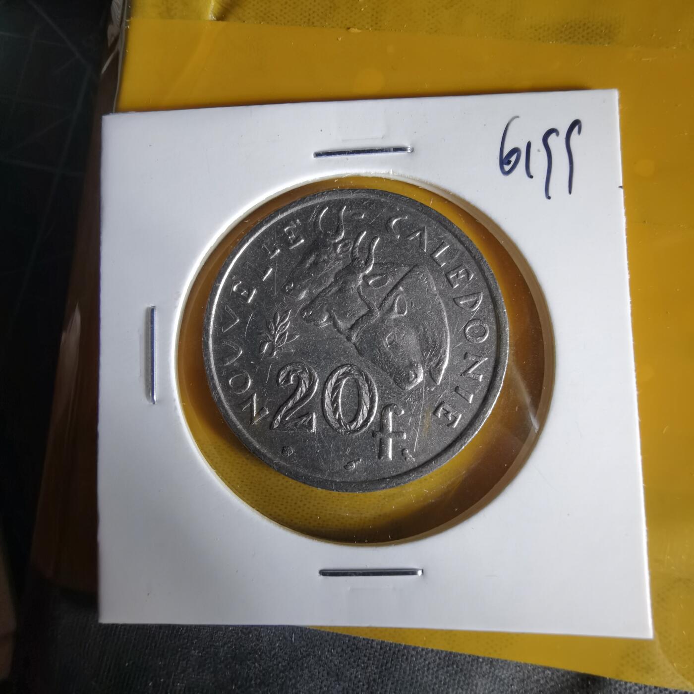 沼泽如烟--第1061场 法属新喀里多尼亚1972年20法郎