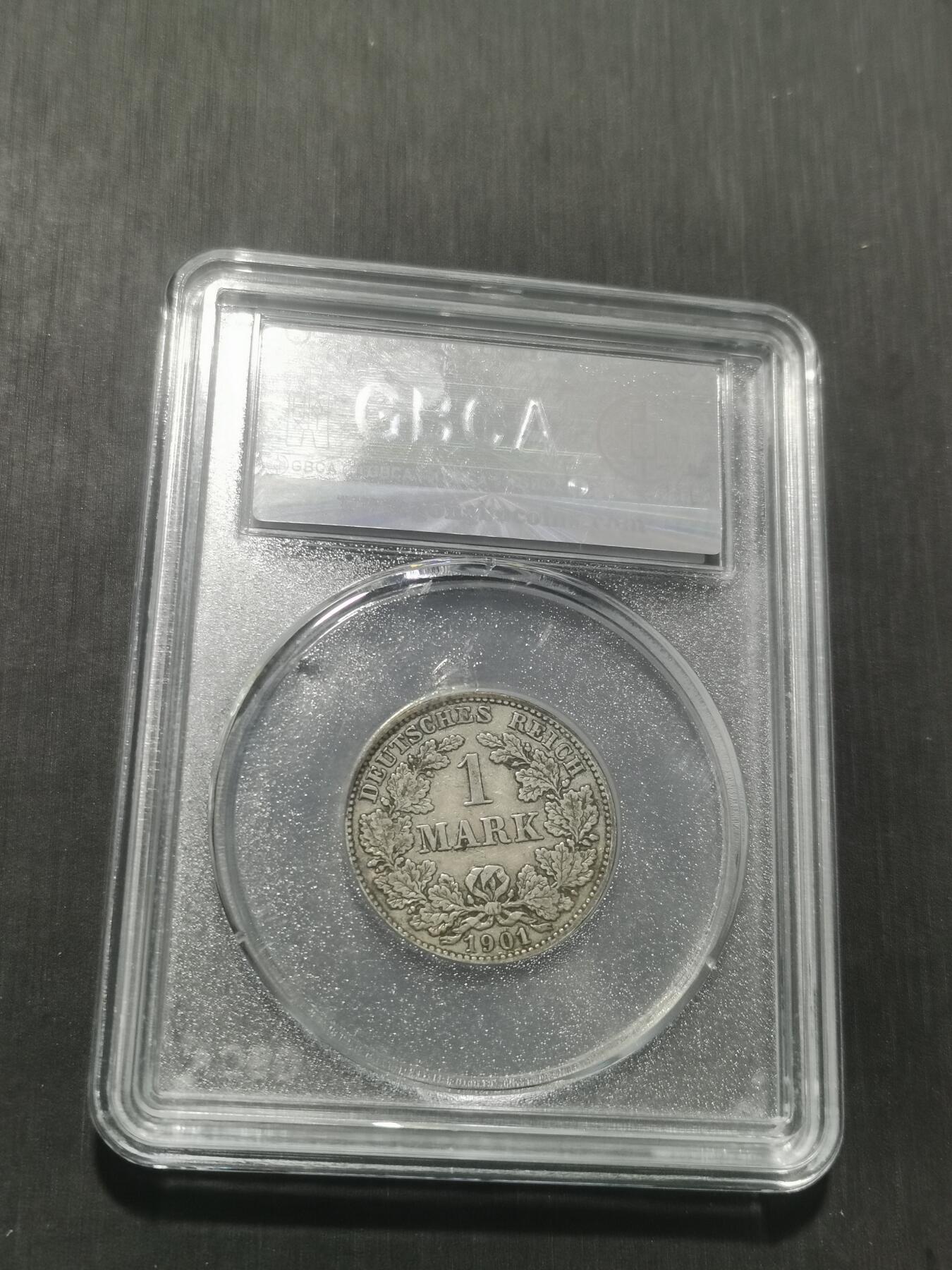 天下钱庄专场欢迎参拍 德国1马克银币