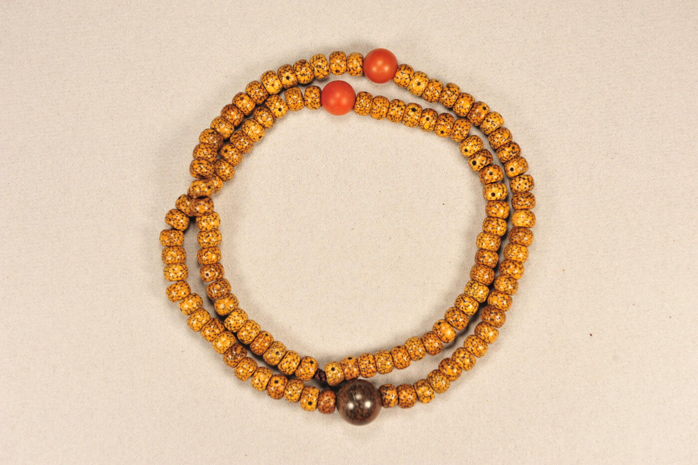 碧月说宝.雪域莲花开（二） 清代 星月菩提籽念珠108籽