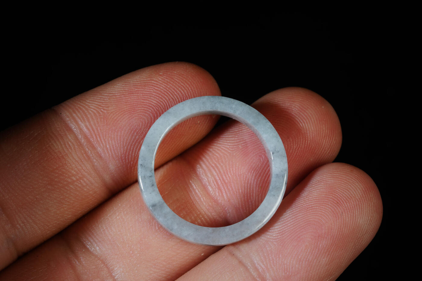 上海都达杂项专场八十一【全场包邮】  天然和田玉戒指97-50