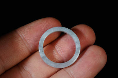 上海都达杂项专场102【全场包邮】  天然和田玉戒指97-50