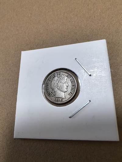 长老汇马年精选第十八场拍卖 1916美国巴伯10分银币，2.5克900银