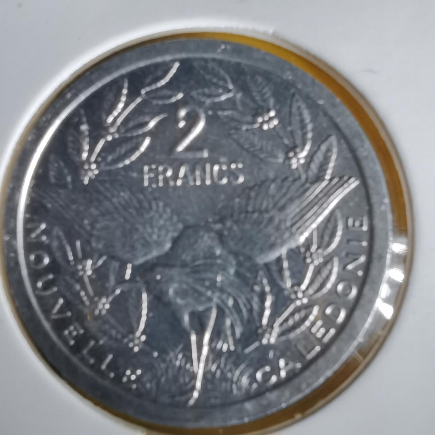 沼泽如烟--第1061场 法属新喀里多尼亚1990年2法郎