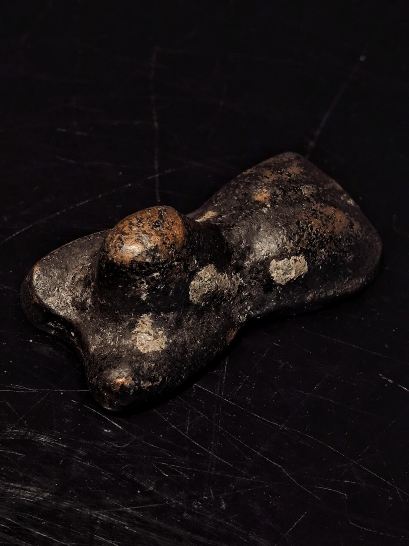 碧月说宝.雪域莲花开（二） 清代 黑漆古雪狮