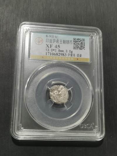 天下钱庄专场欢迎参拍 - 印度萨希王朝银币